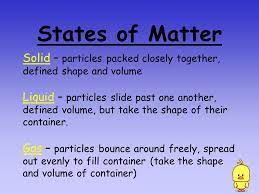The molecules that make up a solid matter are closely and tightly packed thus giving it a. What Is Chemistry What Is Matter Copy The Slide When You See Ppt Video Online Download