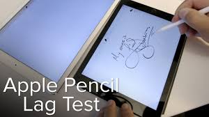 Apple Pencil Lag Test On 2018 9 7 Ipad Versus Ipad Pro Youtube