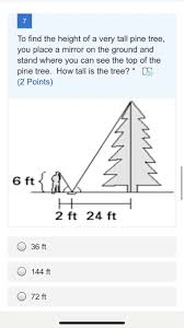 We did not find results for: 7 To Find The Height Of A Very Tall Pine Tree You Chegg Com