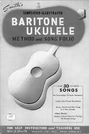 Easy ukulele songs for beginners: Baritone Ukulele Self Instructor Index And Start Page