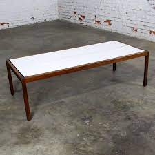 All furniture purchases are final. Knoll Walnut And White Laminate Lewis Butler Coffee Table Mid Century Modern For Sale At 1stdibs
