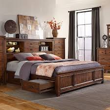 3.9 out of 5 stars 43. Wolf Creek Bookcase Bedroom Set W Two Side Storages By Intercon Furniture Furniturepick