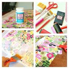 How To Use Mod Podge On Fabric Tutorial Mod Podge Diy Mod Podge Diy Projects New