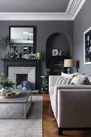 Wayfair offers thousands of design ideas for every room in define a relaxing air in your living room just like this eclectic room idea from our customers' homes. Using Pops Of Red And Blue Upon Black And Grey This Unbiased Eclectic Living Room Is Coloured Under Bauble Living Room Grey Cosy Living Room Dark Living Rooms