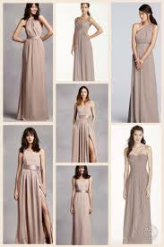 I Put Together A Collage Of Few Styles Of Dresses I Like From D Taupe Bridesmaid Dresses Davids Bridal Bridesmaid Dresses Davids Bridal Bridesmaid Dresses Long