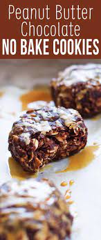 No Bake Cookies With Peanut Butter Chocolate Simplyrecipes Com Recipe Peanut Butter No Bake No Bake Cookies Baking