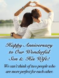 Lunch/brunch friday to sunday from 12pm. Perfect For Each Other Happy Anniversary Card For Son And Daughter Birthday Greeting Cards By Davia