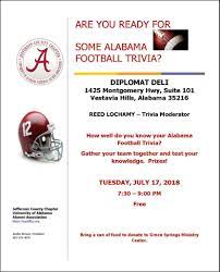 Please, try to prove me wrong i dare you. Alabama Football Trivia University Of Alabama Alumni Association Jefferson County Chapter