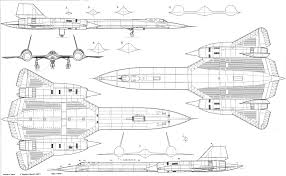 It was closer to a spaceship than an aircraft, made of titanium to withstand the enormous temperatures from flying at 2,200mph (3,540kph). Lockheed Sr 71 Blackbird Blueprint Download Free Blueprint For 3d Modeling