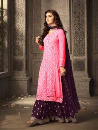 The name sarara means 'meeting place': Sarara Palazzo Style Salwar Kameez Kolystyle