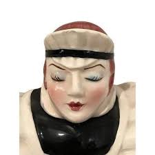 Vintage Dept 56 Tea Time No. 9 Maid Teapot 1988 Novelty Tea Pot