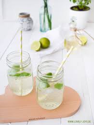Rezept Hausgemachte Holunder Limonade Alternativ Auch Alkoholfreier Hugo Genannt Minze Limonade Limonade Holunder