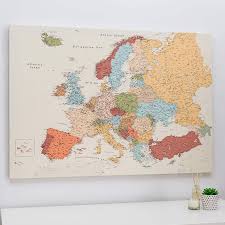 150 × 150 / 300 × 199 / 768 × 510 / 220 × 165. Europakarte Pinnwand Bunte Detailliert Tripmapworld De