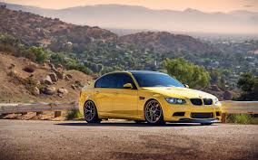 A collection of the top 50 yellow car wallpapers and backgrounds available for download for free. Yellow Bmw M3 Side View Wallpaper Car Wallpapers 52009
