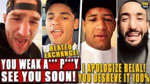 Sean Strickland & Ryan Garcia HEATED BACK & FORTH! Gilbert Burns APOLOGIZES  to Belal Muhammad!
