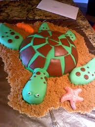 Sea Turtle Cake Karena Whitaker Or This One Boy Birthday Cake Turtle Cake Boy Scout Cake
