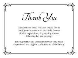 funeral thank you card ideas - Google Search | funeral | Pinterest ...