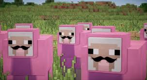 He Is My Most Favorite Character Lol Minecraft Pink Sheep
