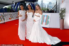 Little mix attends the 2021 brit awards in london, england. 1u8osuvj0 7j6m