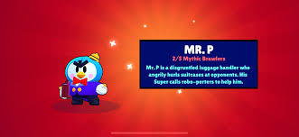 P is a disgruntled luggage handler who angrily hurls suitcases at opponents. Anyone Else Get Mr P On The First Brawl Box They Opened After The Update Brawlstars