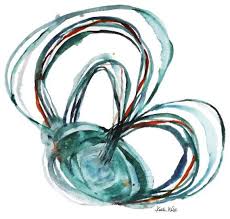 Semicircular Canals Watercolor Art Print Ent Art Speech Etsy Watercolor Art Prints Watercolor Art Art Prints