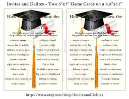There are 12 multiple choice trivia questions about graduation and the guests will have to choose the right answer. How Well Do You Know The Graduate Graduation Cap Diploam And Golden Tassel Game Cards Contact Me Graduation Party Games Graduation Games Graduation Party Diy