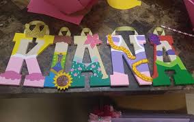 8 Inches Wooden Letters Disney Princesses Theme Disney Princess Theme Wood Letters Wooden Letters
