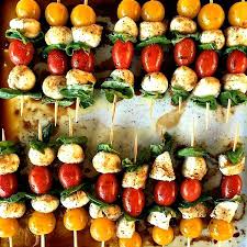 Recipes for the iceberg wedge with gorgonzola and bacon bits have been floating around since the 1920s. Mini Caprese Skewers Appetizer Reluctant Entertainer