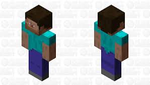 Small Face Steve (New) Minecraft Skin