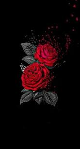 Pin By Divya Gombe On Love U D U In 2020 Rose Wallpaper Red Roses Wallpaper Black Wallpaper Iphone Dark