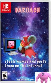 The Op Blocked Me So I Made An Ironic Re Upload Enjoy In 2020 Kirby Memes Star Wars Memes Mario Memes
