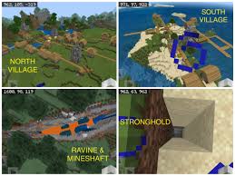 How do i see what my coordinates are without mods in minecraft pe? Sweet Bedrock Seed Spawn Between Swamp And Dark Forest Biomes Head Straight North To Find A Village Or Straight South Through Frozen Ocean For Island Village With Stronghold West Past Dark Oak