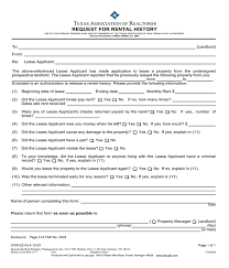Here's how to apply for housing. Free 5 Rental History Forms In Pdf