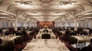Titanic dining saloon film set vs. Titanic Honor And Glory On Twitter Located On D Deck The First Class Dining Saloon Was An Impressive Area For The First Class Passengers To Enjoy The Room Was The Entire Width