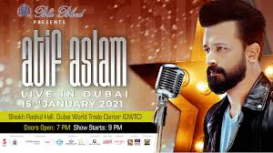 Atif aslam is the first artist from asia, and the second artist after bryan adams, to be permitted to perform inside the dashrath rangasla national football stadium in kathmandu, nepal. Atif Aslam Live In Dubai Platinumlist Net