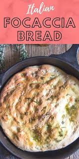 Easy Traditional Italian Focaccia Bread Deep Dish Pizza Crust Recipe Focaccia Bread Delicious Pizza Recipes