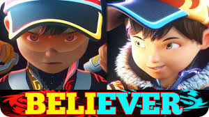 Boboiboy movie 2 (2019) boboiboy and his friends have been attacked by a villain named retak'ka who is the original user of boboiboy's elemental powers. Believer Remix 1hour Boboiboy The Movie 2 Boboiboy Supra Glacier Frostfire Youtube