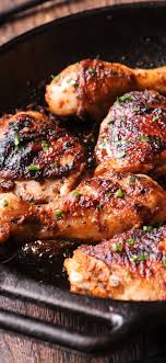Marinated Peri Peri Chicken Thighs And Drumsticks Dish Is An Oven Baked Version Of Portuguese Chicken Drumstick Recipes Drumstick Recipes Sweet Chilli Chicken