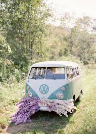 Vw With A Floral Mustache Vw Bus Vw Caravan Hochzeit Auto