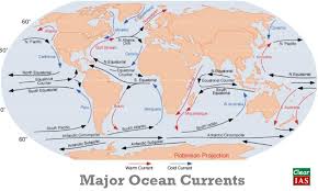 Major Ocean Currents Ocean Current Ocean Currents Map Major Oceans