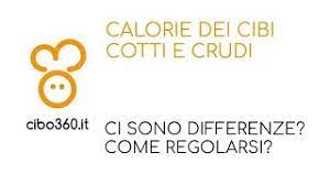 Tali risultati sono diversi tra loro, a volte clamorosamente diversi, è il caso dei finocchi, che hanno 9 kcal da crudi e 25 da cotti (bolliti in acqua non salata). Calorie Dei Cibi Cotti E Crudi