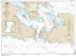 14882 st marys river de tour passage to munuscong lake nautical chart