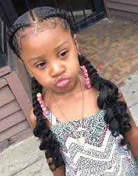 Jewelry For Braids Natural Hair Hair Style Long Hair Hair Inspiration Little Girl Black Kids Hairstyles Lil Girl Hairstyles Kids Braided Hairstyles