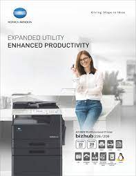 Download the latest konica minolta bizhub 206 driver & software for windows , mac and linux for free. Bizhub 226 206 Brochure Cdr Business Products Manualzz