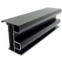 Custom 6063 Aluminium Extrusion Sliding Window Profiles