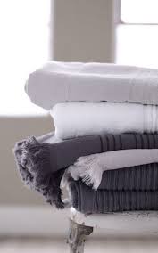 Lavender Heather Grey Beautiful Cute Blankets Bath Towels Luxury Towel Set