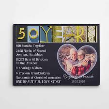 Jewelry is always a great anniversary gift, and this lovely gold bracelet is ideal. 50th Wedding Anniversary Gifts 45 Golden Ideas To Honor A Lasting Love