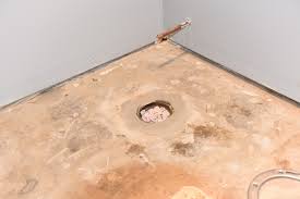 Since the lead bend does not reach the. Toilet Flange On Floating Floor Heating Help The Wall