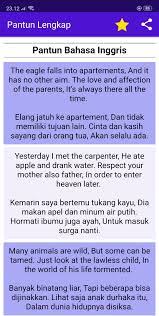 Contoh surat cinta dalam bahasa inggris lengkap dengan terjemahan. Kumpulan Pantun Lengkap Offline Para Android Apk Baixar