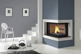Cheminee D Angle Design Bicolore En Pierre D Estaillades Et Marbre Sur Mesure Demandez Votre Dev Cheminee D Angle Cheminee Ancienne Ferme Cheminees D Angle